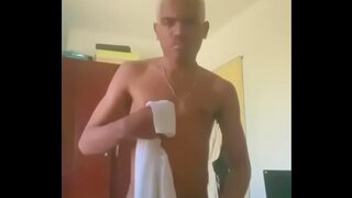 Hot Twink 18+ Masturbates After Sensual Steamy Bath Session