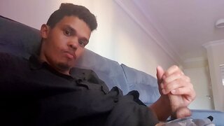 Erick Diaz and Victor Ferraz Masturbate Passionately in Solo Gay Porn Session