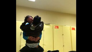 stepdad Passionately Kissing Twink 18+ in Hot Homemade Gay Fun