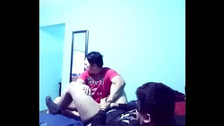 Losing Bet Leads to Hot Blowjob – Straight Guys Enjoy Unexpected Gay Fun