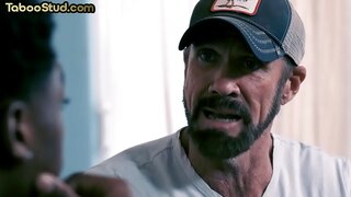 Kinky DILF Stepdad Enjoys Raw Sex with Handsome Stud Stepson