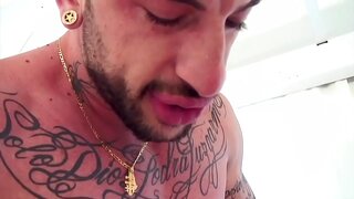 Sergio Moreno and Fernand Dutch Enjoy Intense Gay Sex with Tattoos & Oral Pleasure