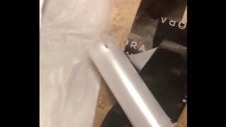 Spied on Hot Sister-in-Law's Secret Tampon & Pad Fetish Moment