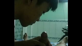 Sensual Vietnamese Guy Delivers Mind-Blowing blowjob In HotGayPorn Clip
