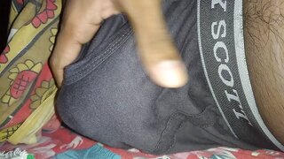 Sexy 18+ Boy 18+ Gives Handjob and Cumshot in Intense Gay Masturbation Scene