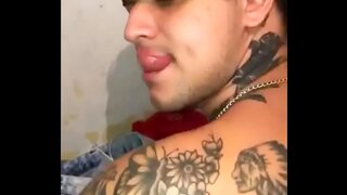 Tattooed Latina Amateur Gets Fucked by Tricks in HotGaySession
