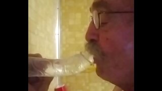Old Florida Man Enjoying Dildo Fun in Hot Solo Session