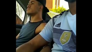 Uber Ride Turned HotGayMasturbationSessionWithBigDickFriend