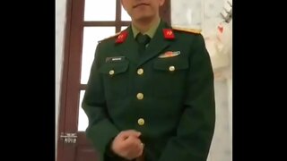 Vietnamese Soldiers Masturbate in Hot Webcam Chat Sex Session