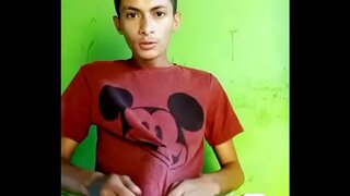 Newbie Reveals Massive 20cm Cock in Intense Masturbation Session