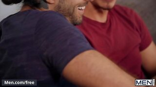 Diego Sans Licks Vincent O'Reilly's Smooth Ass Before Wild Anal Sex
