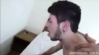Fabrício and Kelvin Explore Passionate Gay Amateur Sex & Anal Bliss