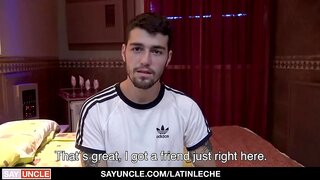 Cute Latino Stud Enjoys Hot Outdoor Cock Action - LatinLeche Exclusive