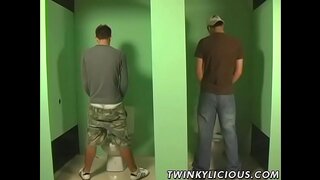 Tight Twinks 18+ Enjoy Gloryhole Anal and Big Cock Fun