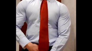 David Cork Gets Hot and Sexy in IntenseGayMasturbationScene