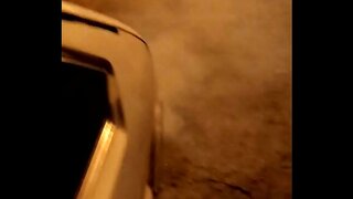 Smoking Hot Car Pedal Play in GayPorn Action