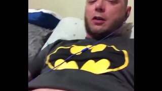 Roger Dungey Shows Off 5 Intense Cumshots in Hot Solo Gay Action