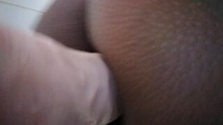 Gay Amateur Anal Fun – Dildo Play in the Bathroom