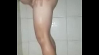 Gay Couple Enjoys Sensual Handjob Fun in the Bathtub