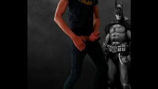 Batman Takes Control in Hot Solo Masturbation Scene