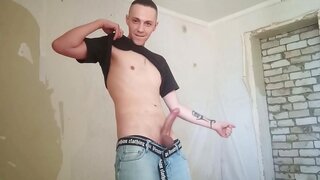 First-Person 18+ Action – Roman Gisych Masturbates in Abandoned Hospital
