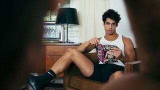 Beefy stepdaddy Sharok Dominates Submissive Nico Leon - Cocky Boys 18+ Seduction