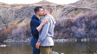 Two Amateur Hotties Ace Impressive Anal Scene with Corbin Fisher