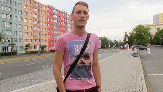 Skinny Czech Guy Fucks Hard Outdoor & Indoor - XXX Gay Action