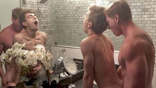 Kyle Connors & Jesse Bolton Jack Off and fuck Each Other Passionately