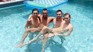 Spring Break Anal Fun - Javier & Mike Get Wild with Dylan