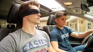 Blindfolded Devin Franco Gets Savage Anal from Colton Reece - Falcon Studios