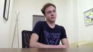 Playful Twink Begs for Facial After Raw Bareback Anal Sex
