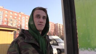 Long-Legged Hottie Fucked by Stranger in POV XXX Gay Style