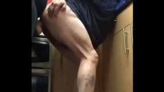 Bisexual Man Enjoying Deep Dildo Cock in Hot Anal Session
