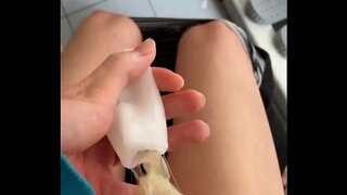18+ Hong Kong Boy 18+ Masters Tenga Masturbation in Intense Cumshot Scene