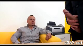 Hot Gay Threesome Featuring Hardcore Anal and Oral Pleasure