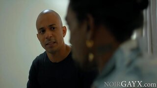 Zario Travezz and Jordan James Enjoy Hot Voyeur-Fueled Anal Pleasure