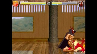 Intense MUGEN Yaoi Gay Sex Battle – Ken Takes On Grant