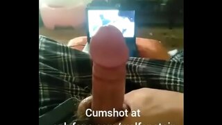 POV Close-Up Jerk Session with Massive Thick Dick Cumshot