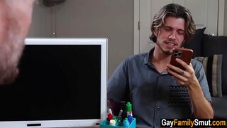 Stepbrother's Husband Fucks 18+ Stepsister’s Boyfriend 18+ Raw in Taboo Anal Session