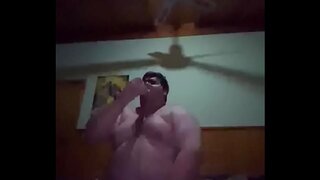 Chubby Chick Gags on Dildo in Intense Solo Masturbation Session