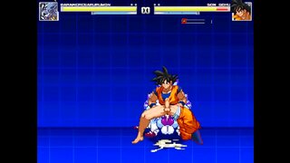 Everyone Takes Turns Fucking Goku in Wild Mugen Yaoi Sex Fest