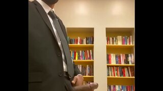 AlmostCaughtWankingInLibraryStacks PublicJerkingAdventure
