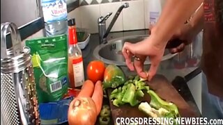 Skinny 18+ Twink in LINGERIE Masturbates Seductively - Crossdresser