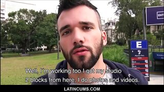 Gay Producer’s POV – 18+ Straight Latino Boy 18+ Gets Paid for Hot First-Time Anal Action