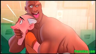 Basketball Stars Bet Ends with IntenseGay Blowjob and Hot Anal Action