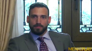 Enzo Rimenez Fucks Darius Ferdynand's Ass in Stylish Suit Sex Scene