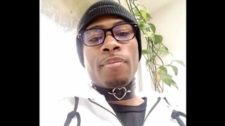 Sexy Black Stud in Lingerie Dominates Twink's 18+ Desires