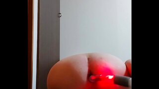 Big Dick Stirs Tightness During My Sensual Anal Toy Session