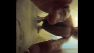 Gay Bathtime Bliss – Masturbating With Dildo In The Shower